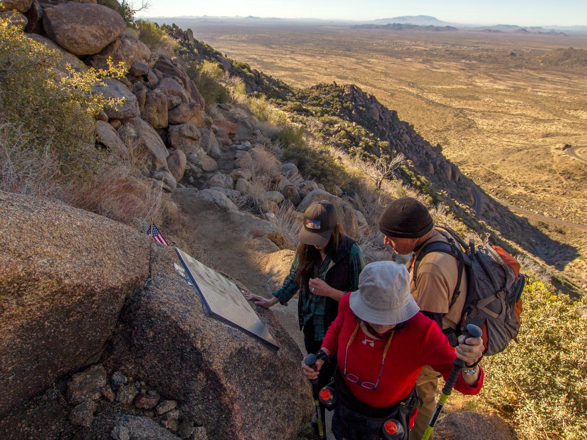 A walk in Memory and Friendship.&nbsp; Granite Mountain Hotshots Memorial State Park,&nbsp;Arizona!