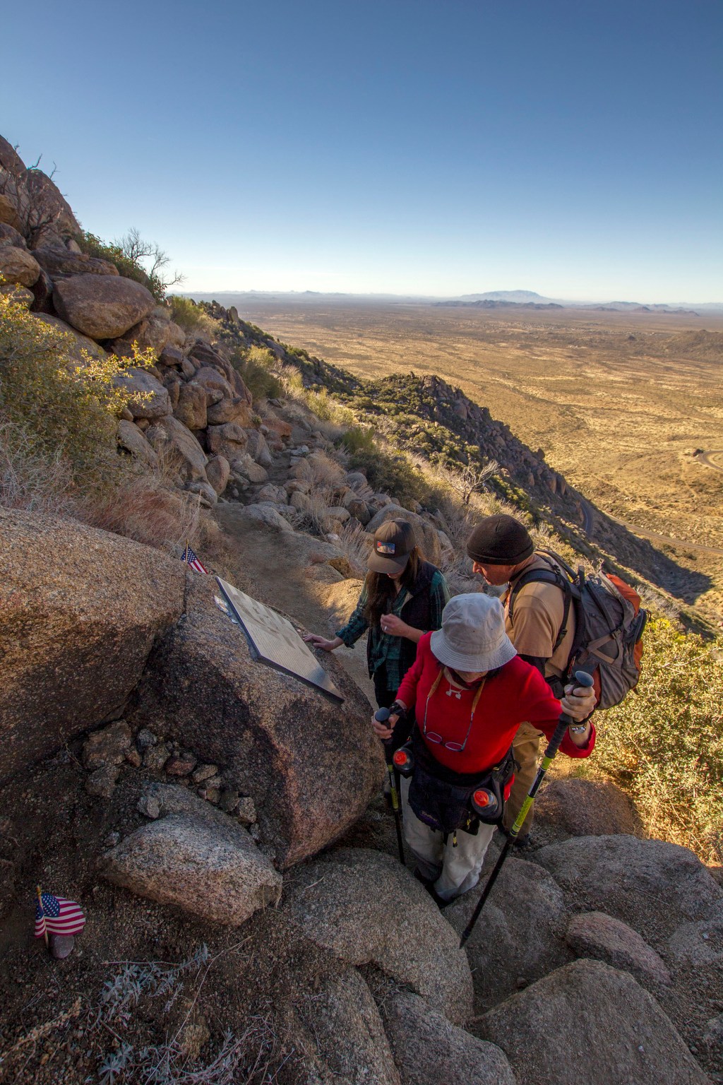 A walk in Memory and Friendship. Granite Mountain Hotshots Memorial State Park, Arizona!
