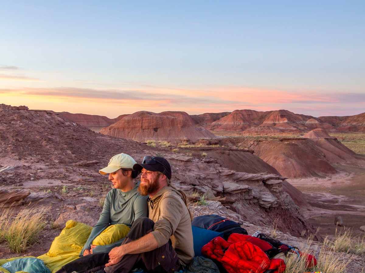 Compromise – Solo Backpacker to Married Backpacker – Cowboy Camping in the Petrified Forest National Park’s Wilderness&nbsp;Area